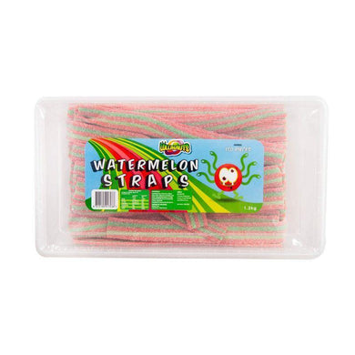 Lolliland Watermelon Sour Straps - 1.2kg - The Base Warehouse