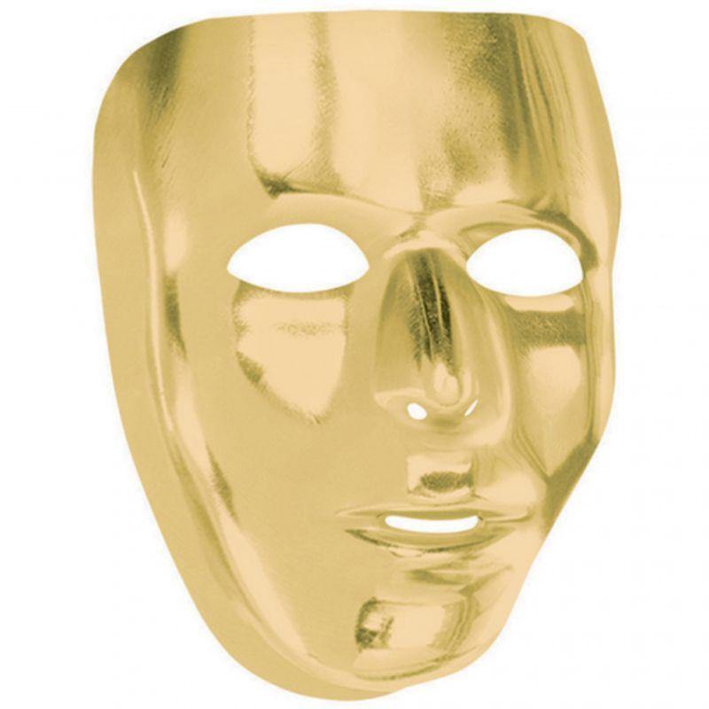 Gold Full Face Mask