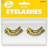 Load image into Gallery viewer, Yellow Tinsel Eyelashes
