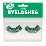 Load image into Gallery viewer, Green Tinsel Eyelashes - 1.2cm x 2.5cm
