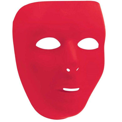 Red Full Face Mask - The Base Warehouse