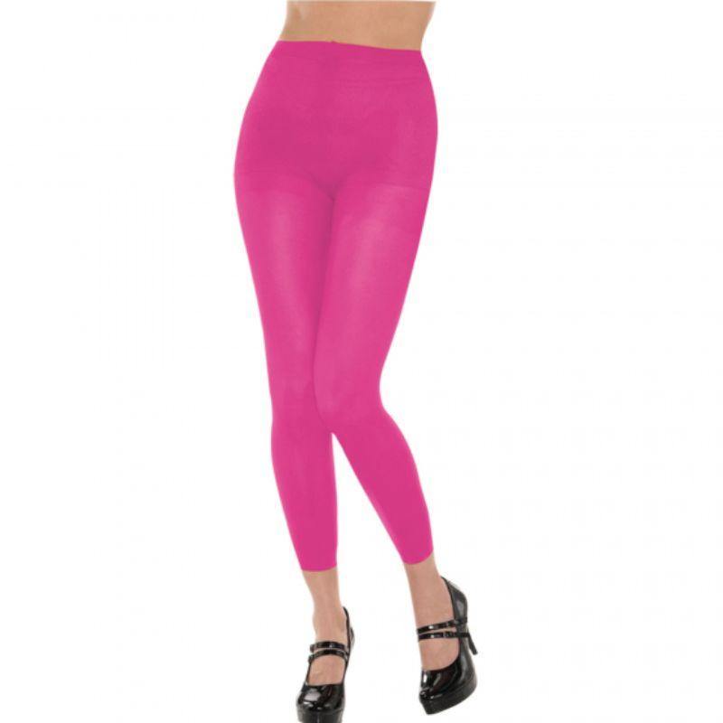 Pink Footless Tights - The Base Warehouse