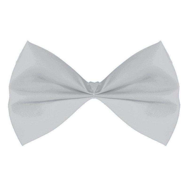 Silver Bowtie - 8cm x 15cm - The Base Warehouse