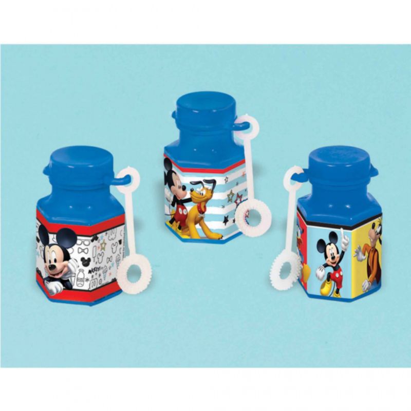 12 Pack Mickey on the Go Mini Bubbles