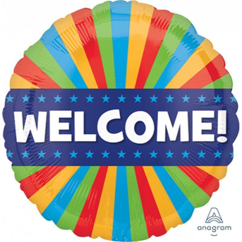 Welcom Blitz Foil Balloon - 45cm - The Base Warehouse