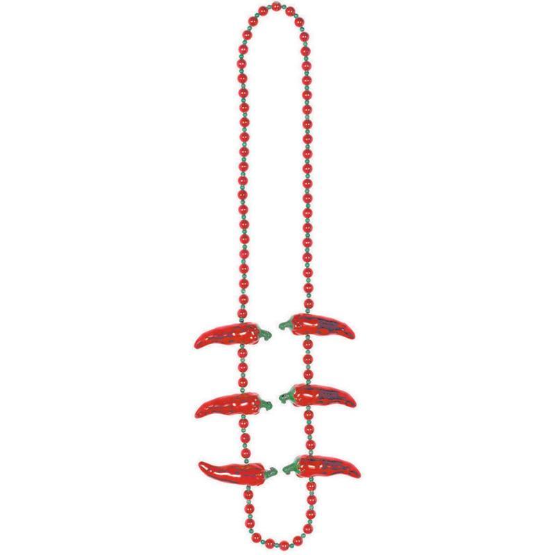 Fiesta Chilli Pepper Necklace - The Base Warehouse