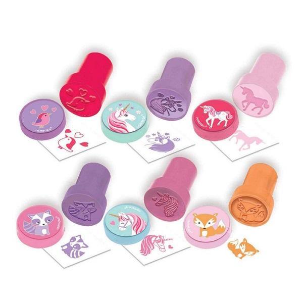 6 Pack Magical Unicorn Stamp Set