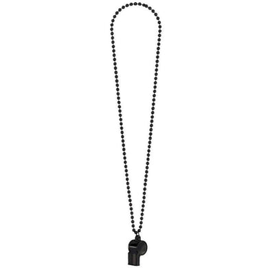 Black Whistle On Chain Necklace - The Base Warehouse