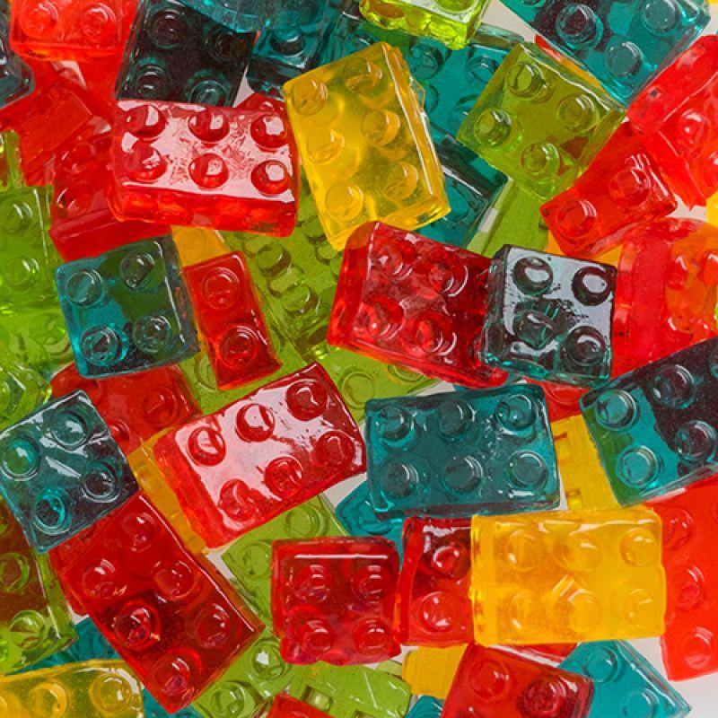 3D Lego Block Gummi Candy - The Base Warehouse