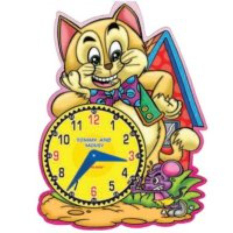 Lets Learn Time Tommy and Mousy - 290mm x 380mm x 5mm
