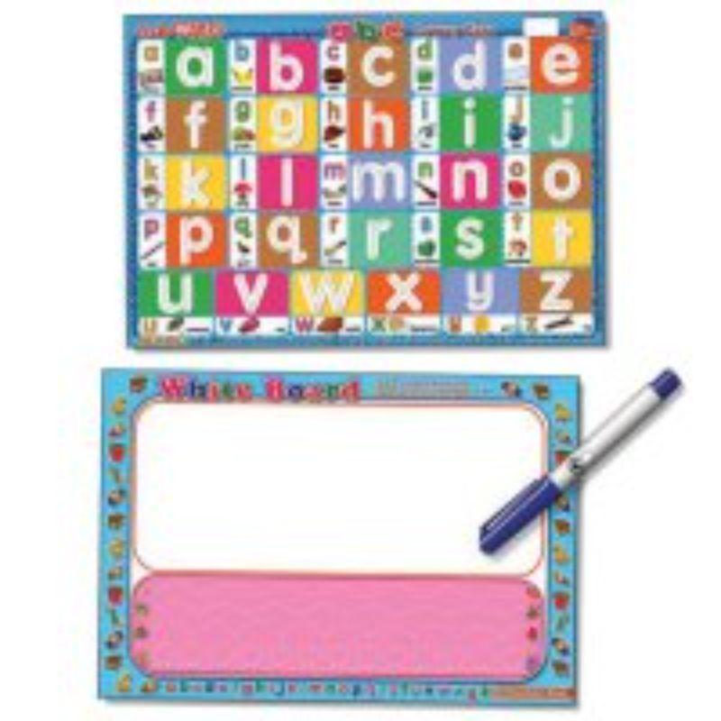 Writing Board Lets Write abc Lower Case - 375mm x 265mm x 3mm