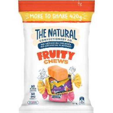 The Natural Fruity Chews - 420g - The Base Warehouse