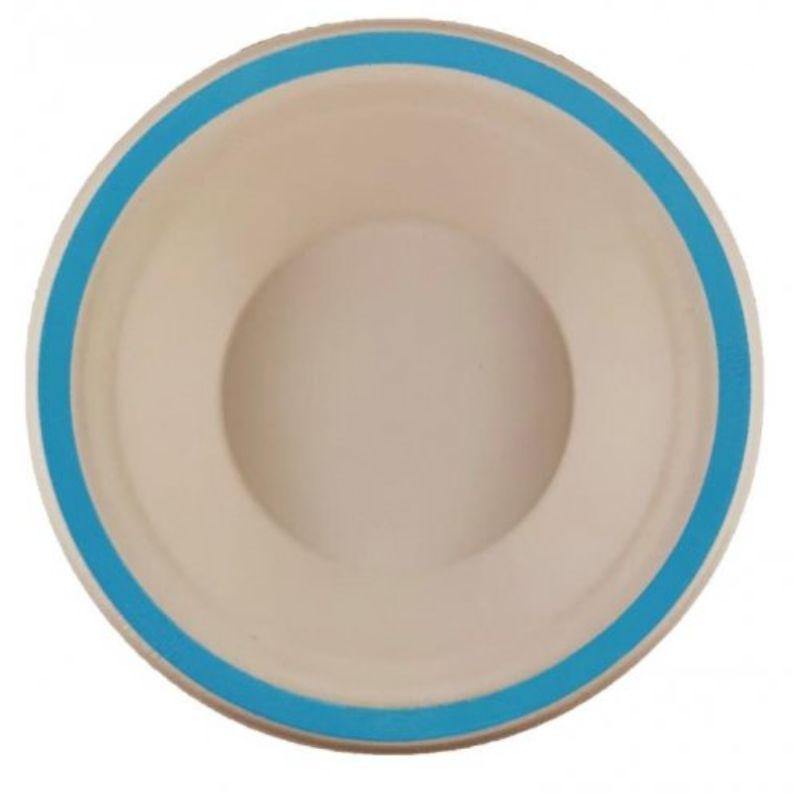 10 Pack Light Blue Sugarcane Bowls - 16cm - The Base Warehouse