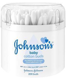 J&J Baby Cotton Buds - 200 Buds