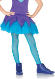 Load image into Gallery viewer, Girls Neon Blue Fishnet Stockings - Large - The Base Warehouse
