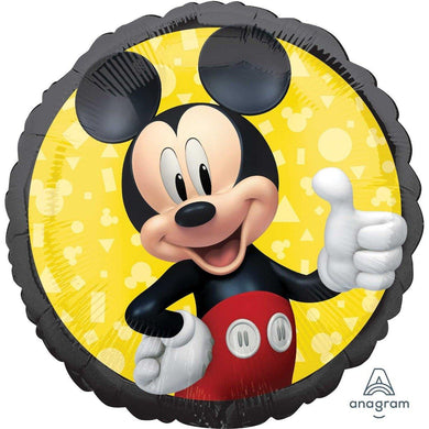 Mickey Forever Round Foil Balloon - 45cm - The Base Warehouse