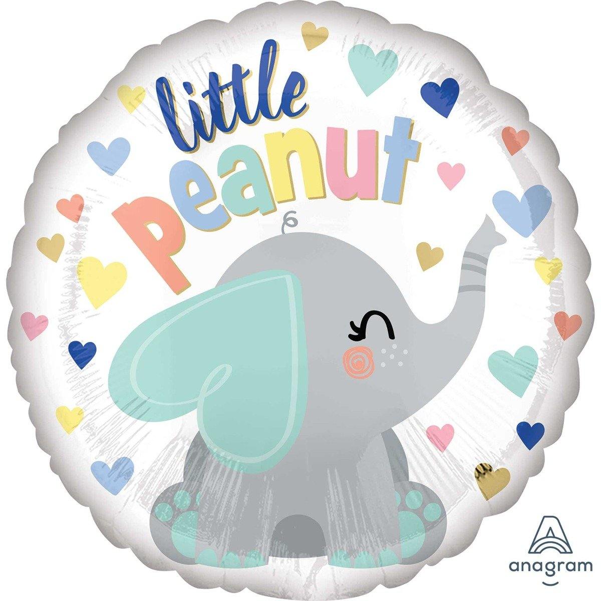 Little Peanut Round Foil Balloon - 45cm - The Base Warehouse