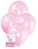Load image into Gallery viewer, 8 Pack Pink Umbrellaphants Latex Balloons - 30cm - The Base Warehouse
