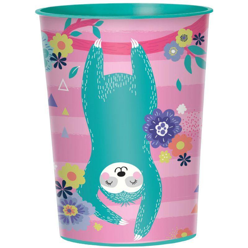 Sloth Plastic Favour Cup - 473ml