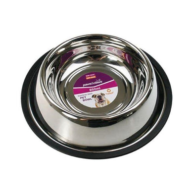 Stainless Steel Pet Bowl - 850ml - The Base Warehouse