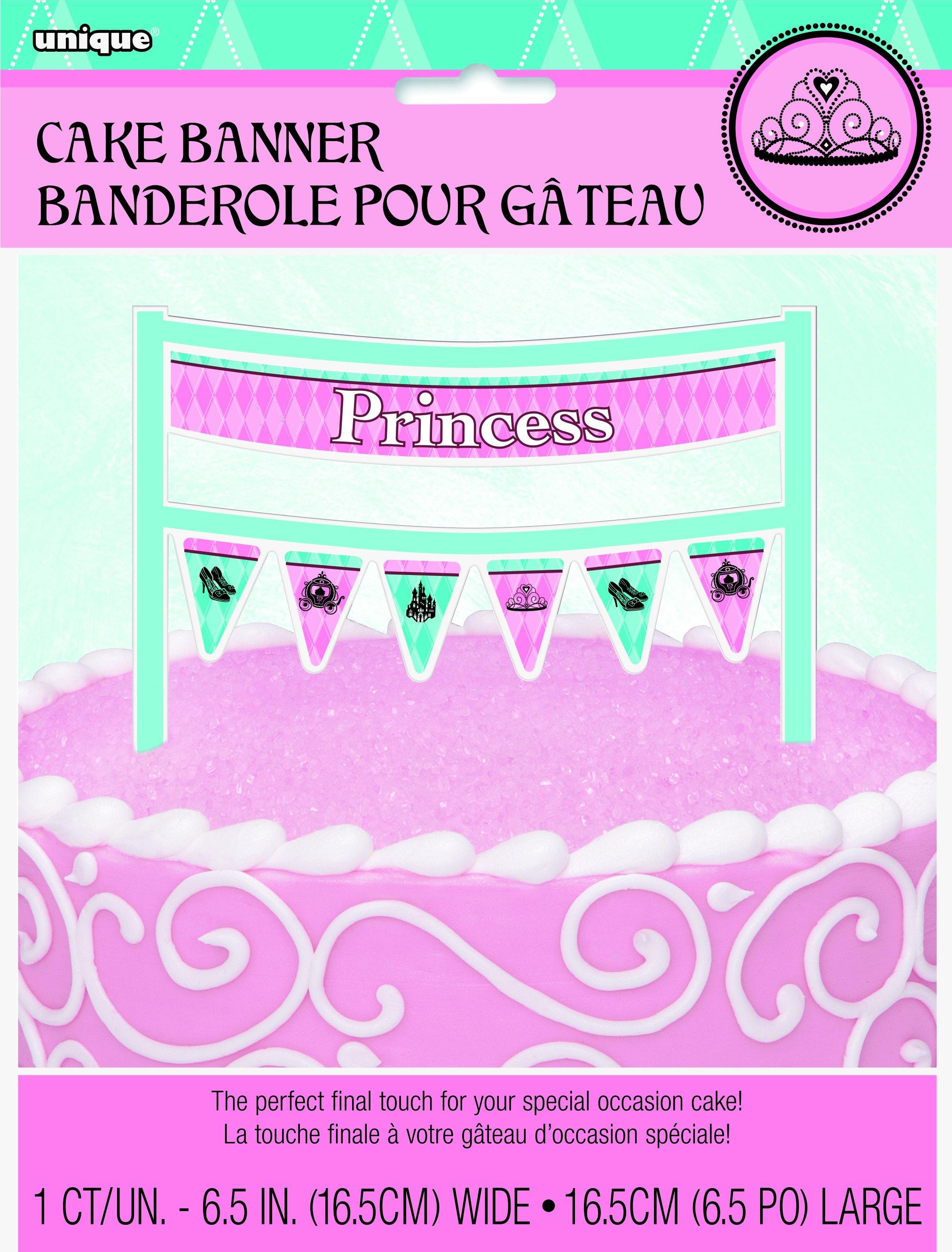 Fairytale Princess Cake Banner - 16.5cm