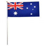 Load image into Gallery viewer, Aussie Flag on Stick - 15cm x 30cm - The Base Warehouse
