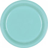 Load image into Gallery viewer, 24 Pack Robins Egg Blue Paper Lunch Plates - 18cm - The Base Warehouse
