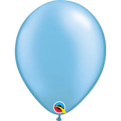 Pearl Azure Latex Balloon - 28cm - The Base Warehouse