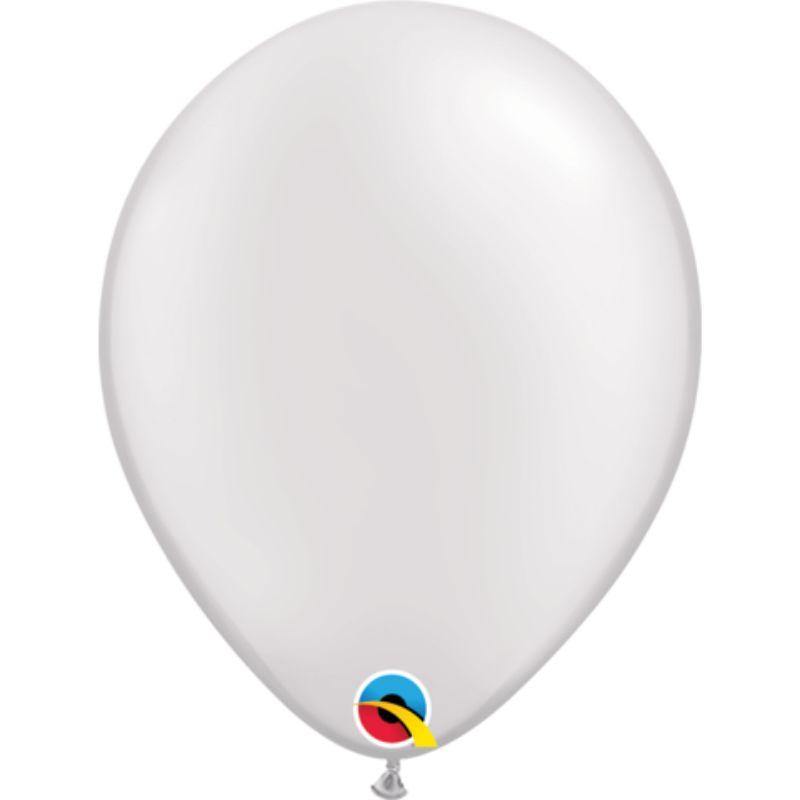Pearl White Latex Balloon - 28cm - The Base Warehouse