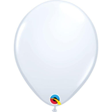 White Latex Balloon - 28cm - The Base Warehouse