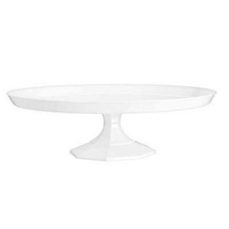 Medium White Dessert Stand - The Base Warehouse