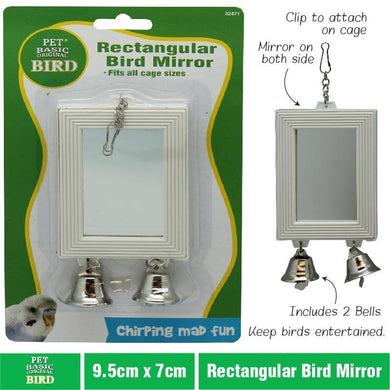 Bird Mirror Rectangular - The Base Warehouse