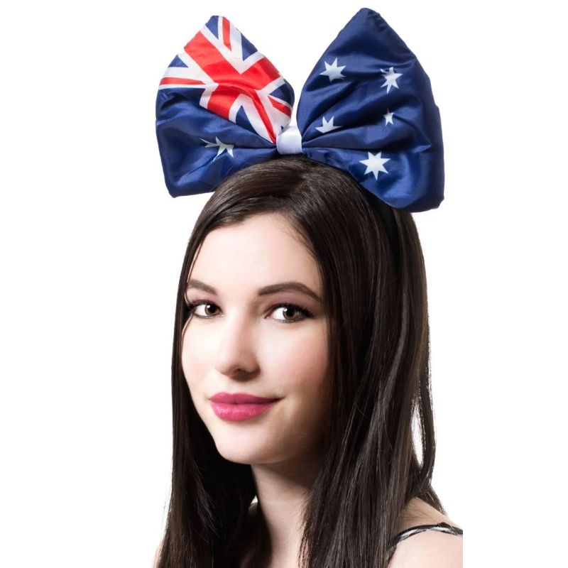 Aussie Flag Bow on Headband