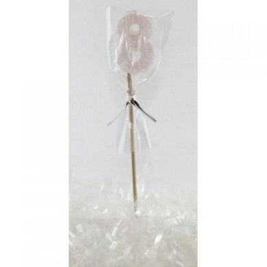 Pearl Glitter Long Stick #8 Candle - The Base Warehouse