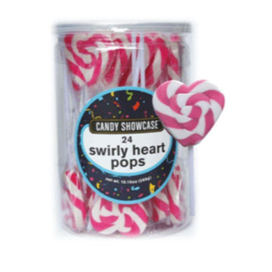 Pink Swirl Heart Pop - 288g - The Base Warehouse