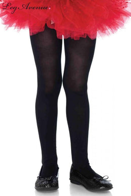 Girls Opaque Black Tights - 11 - 13 - The Base Warehouse