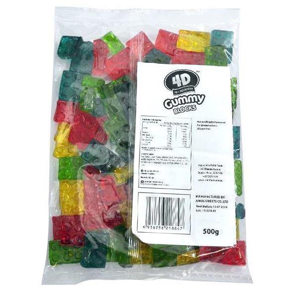 3D Lego Block Gummi Candy - The Base Warehouse