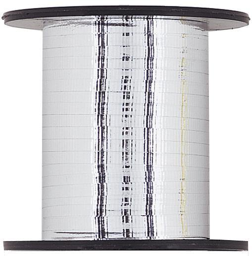 Metallic Silver Curling Ribbon - 228m - The Base Warehouse