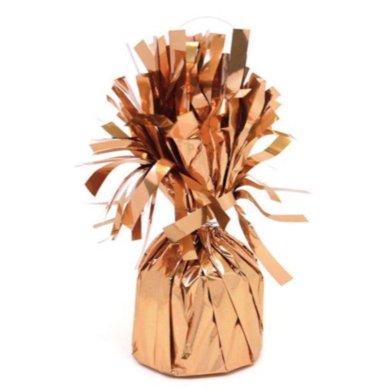 Soft Rose Gold Foil Balloon Weight - The Base Warehouse