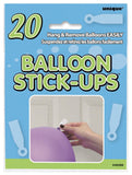 Load image into Gallery viewer, 20 Pack Balloon Stick Ups - The Base Warehouse
