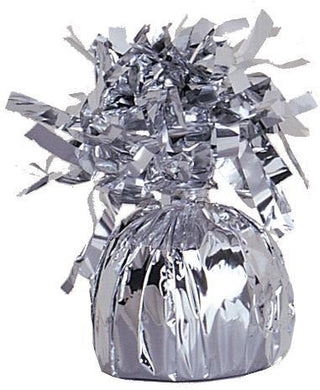 Silver Foil Balloon Weight - The Base Warehouse