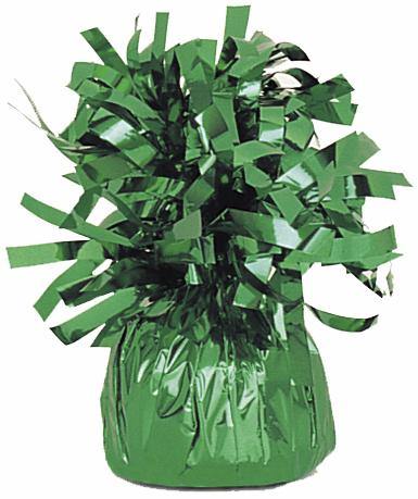 Green Foil Balloon Weight - The Base Warehouse
