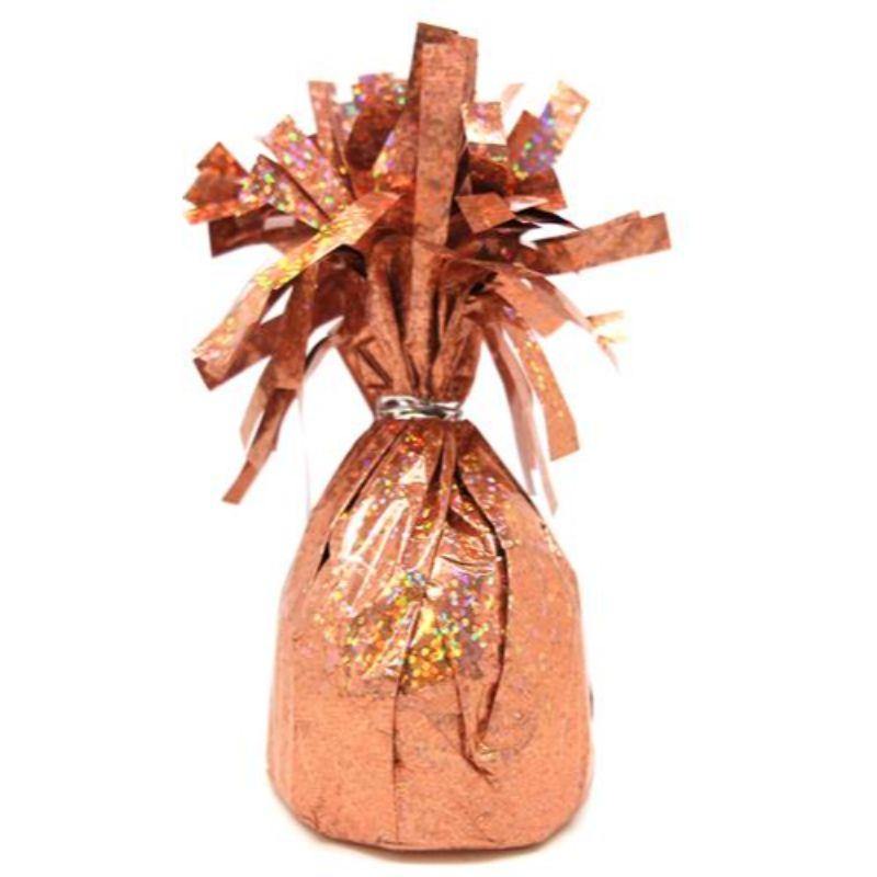 Prismatic Rose Gold Foil Balloon Weight - The Base Warehouse