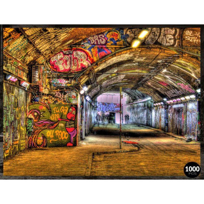 1000 PIece Banksy Jigsaw Puzzle - Tunnel