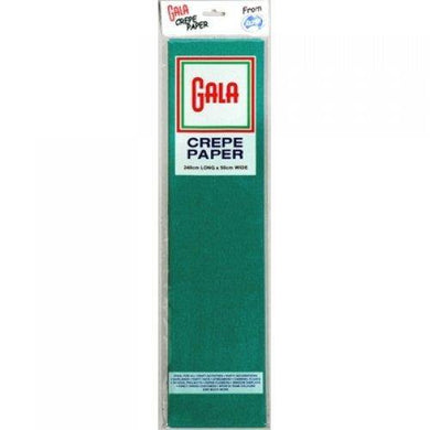 Jade Gala Crepe Paper - 2.4m x 50cm - The Base Warehouse