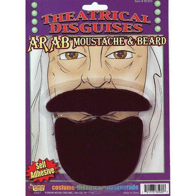 Self Adhesive Arab Moustache And Beard - The Base Warehouse