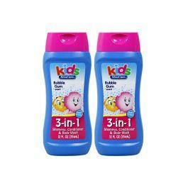 XtraCare Kids 3 in 1 Bubble Gum Shampoo Conditioner & Body Wash - 354ml - The Base Warehouse