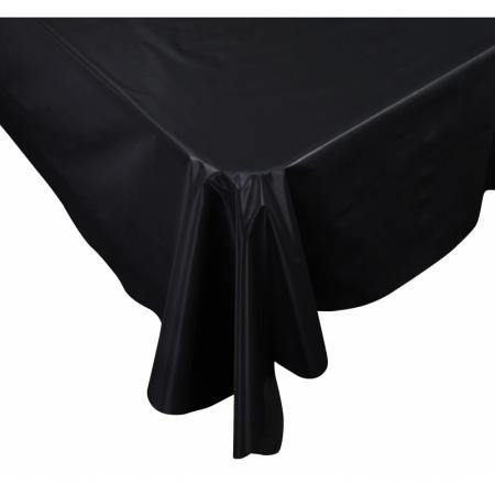 Black Rectangle Tablecover - 270cm x 140cm
