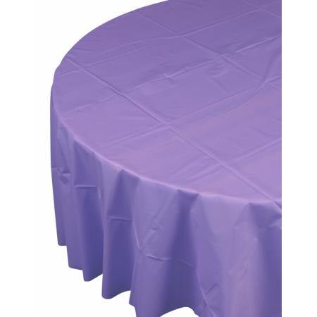 Lilac Round Tablecover - 2.1m