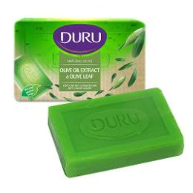 Duru Olive Oil Extract & Olive Leaf Soap Bar - 150g - The Base Warehouse